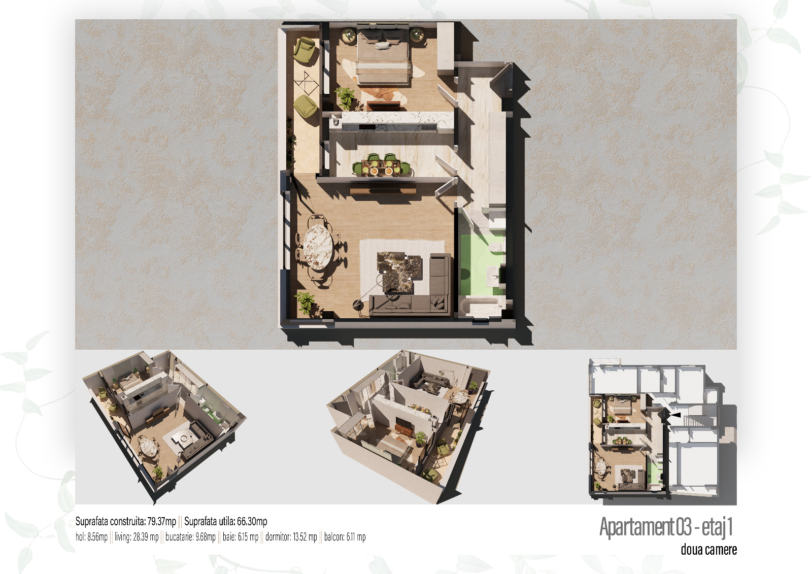 Apartament 03 - Etaj 1